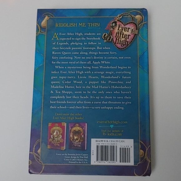 3/$13 Ever After High:  Wonderlandiful World book by Shannon Hale - Picture 5 of 8